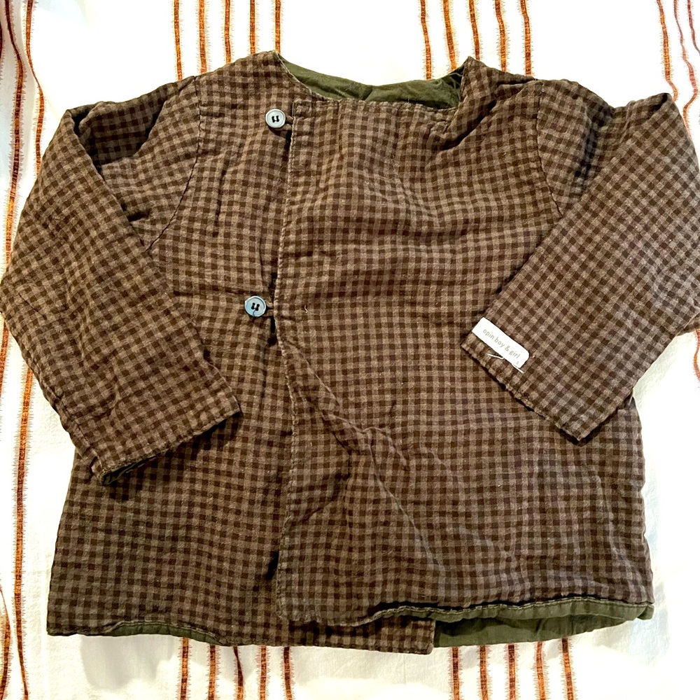 Opin boy & girl organic cotton shirt
